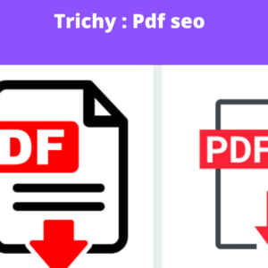Read more about the article Trichy : Pdf seo
